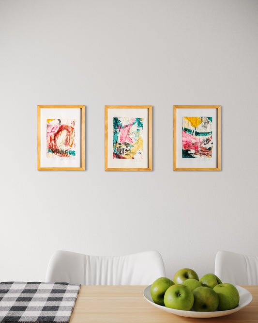 Rosa eterno (3 uds.)